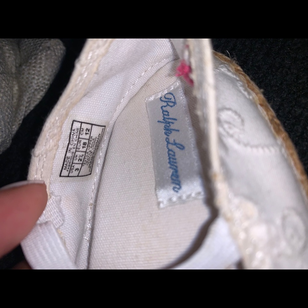 Infant Size 3 Ralph Lauren shoes! - Picture 4 of 5
